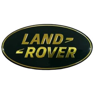 yesil renkli land rover logosu