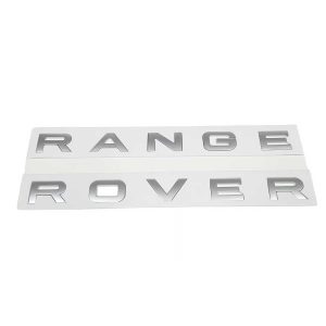 range rover sport kaput yazisi mat gri resim 1